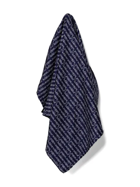 Tory Burch mascada con motivo de letras