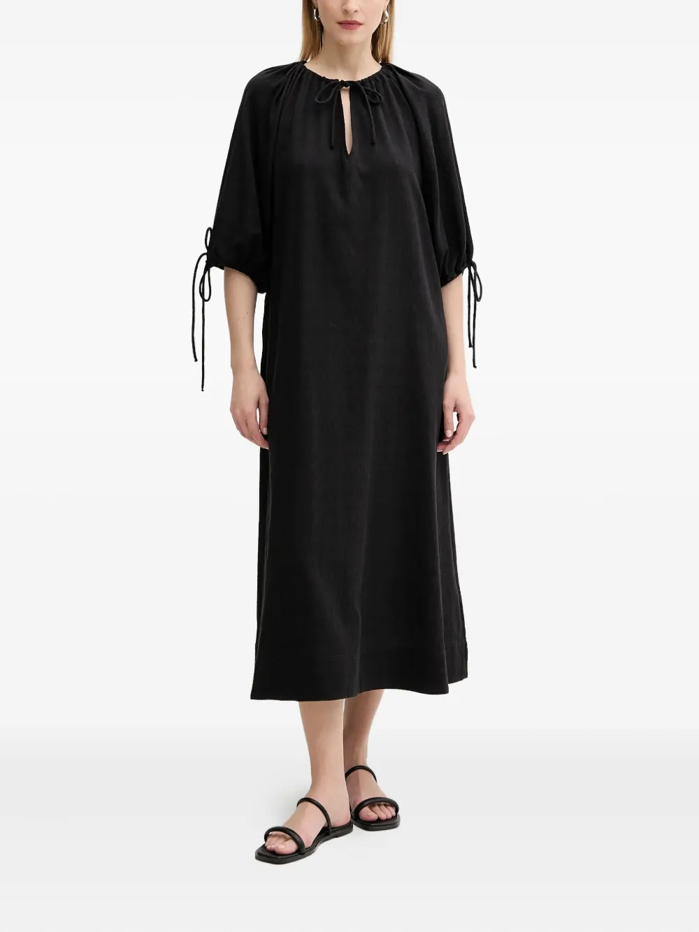 SAMSOE SAMSOE vestido midi Samatera | negro | Image 1