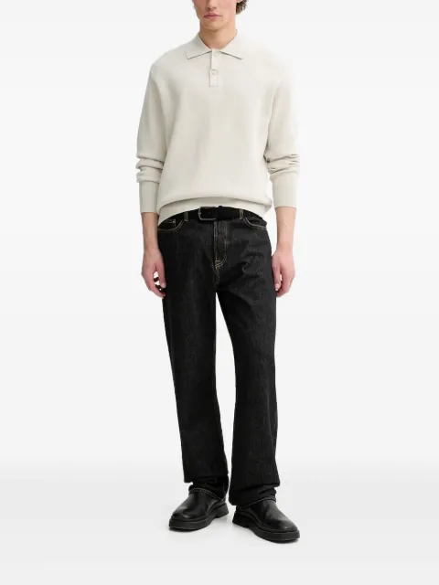 SAMSOE SAMSOE Sanino polo-neck knitted sweater