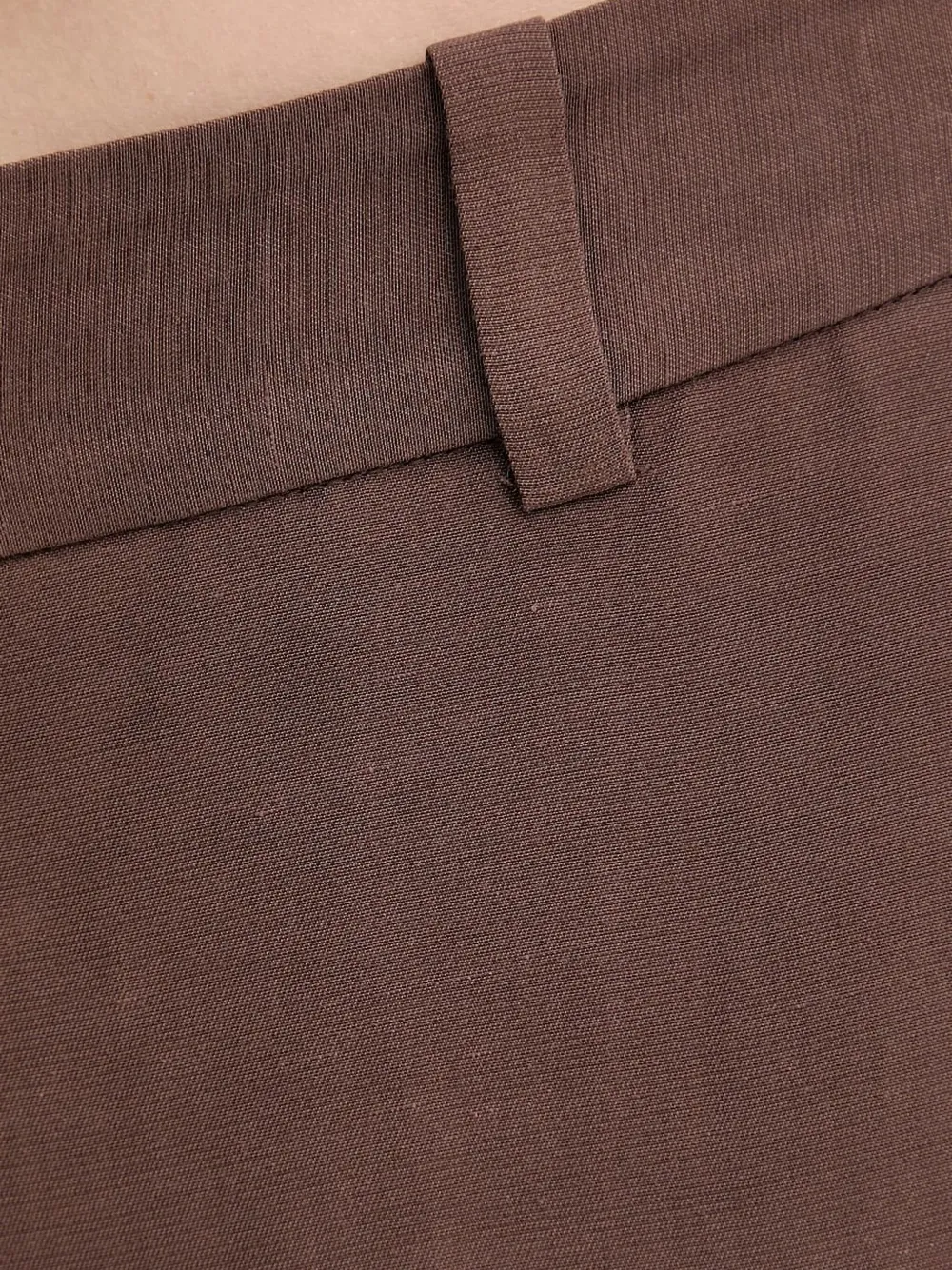 Samsoe & Samsoe Straight-leg Trousers In Brown
