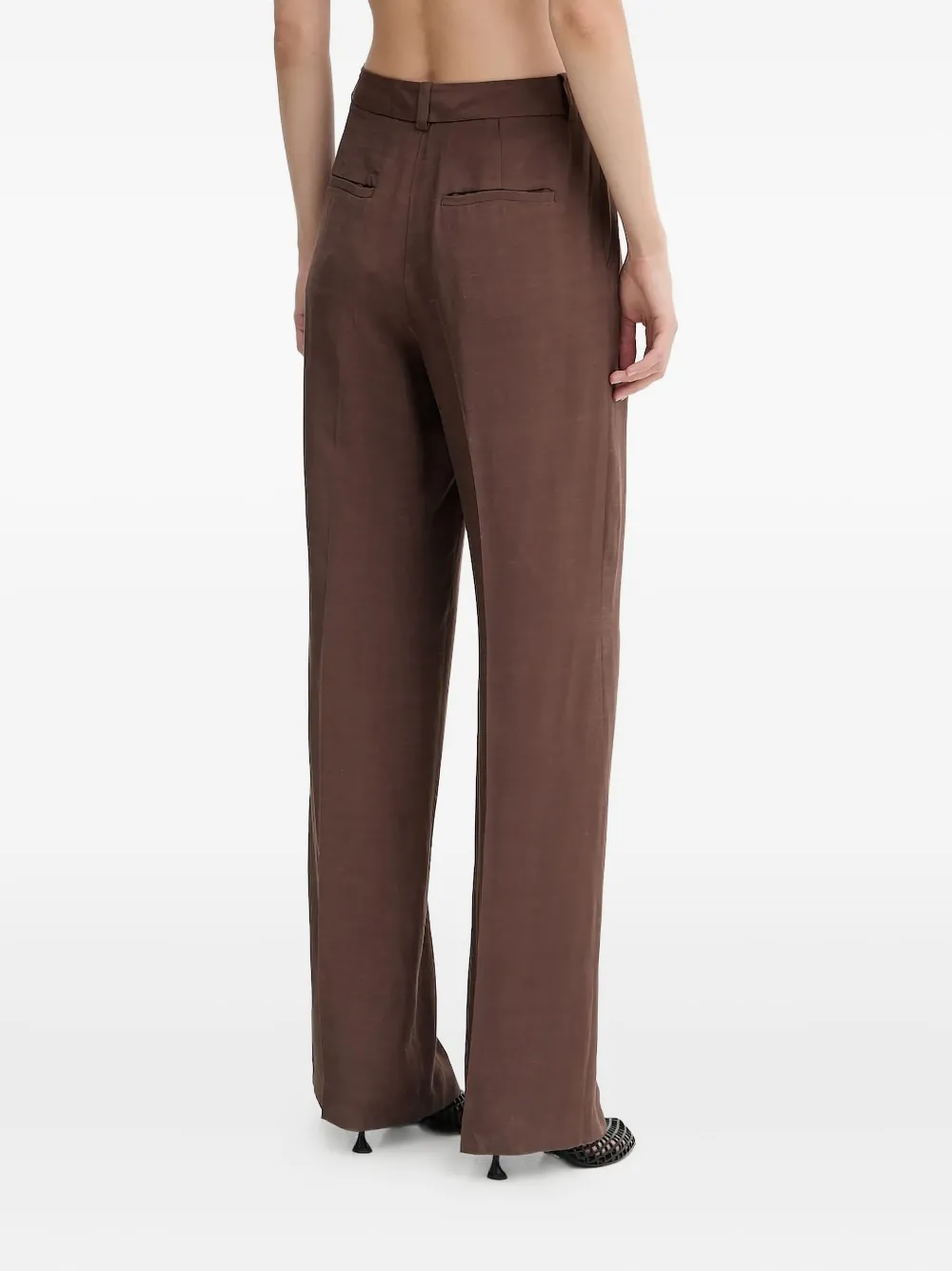 SAMSOE SAMSOE Straight broek - Bruin