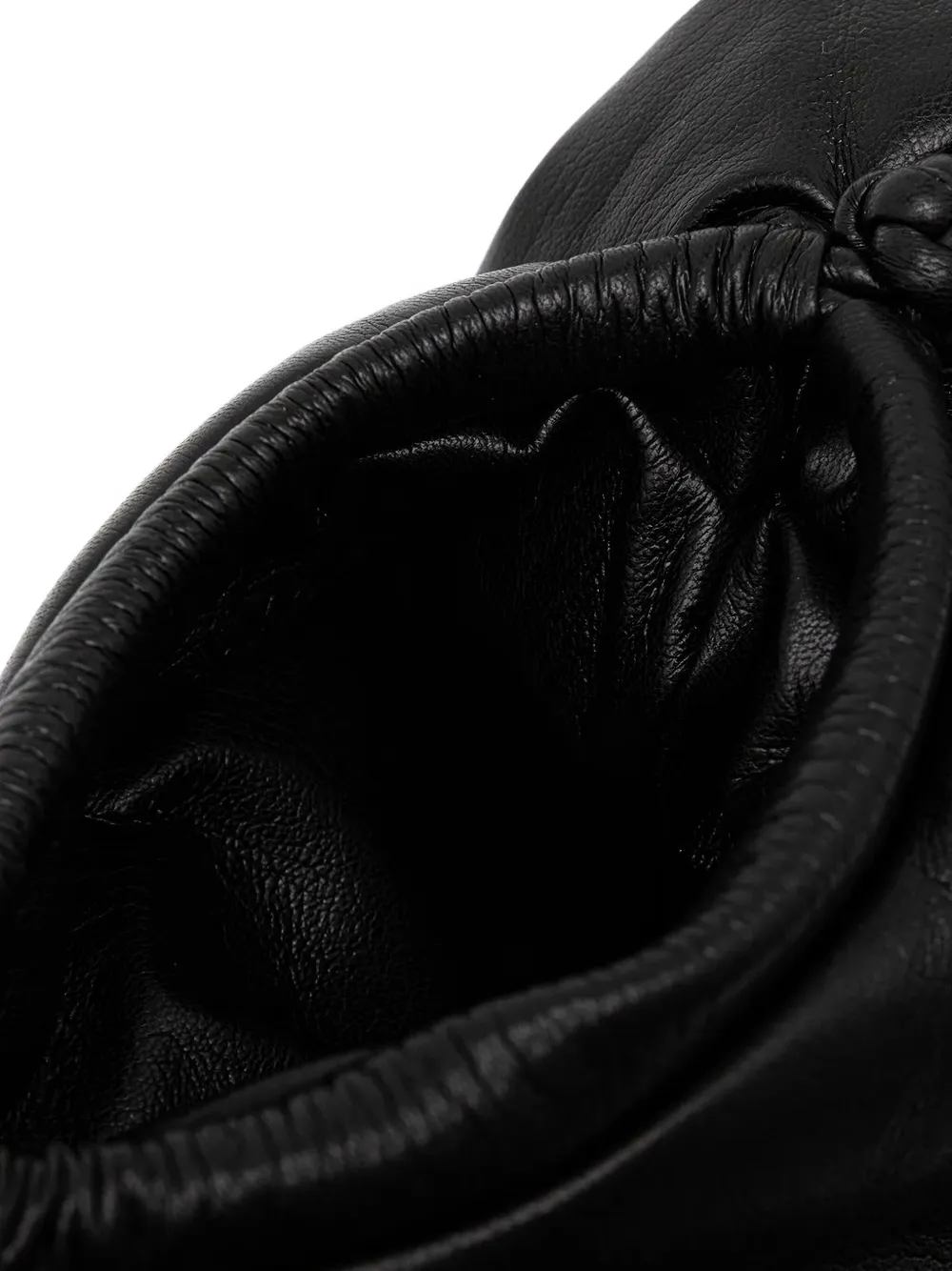 Nanushka Jen leather tote bag Zwart