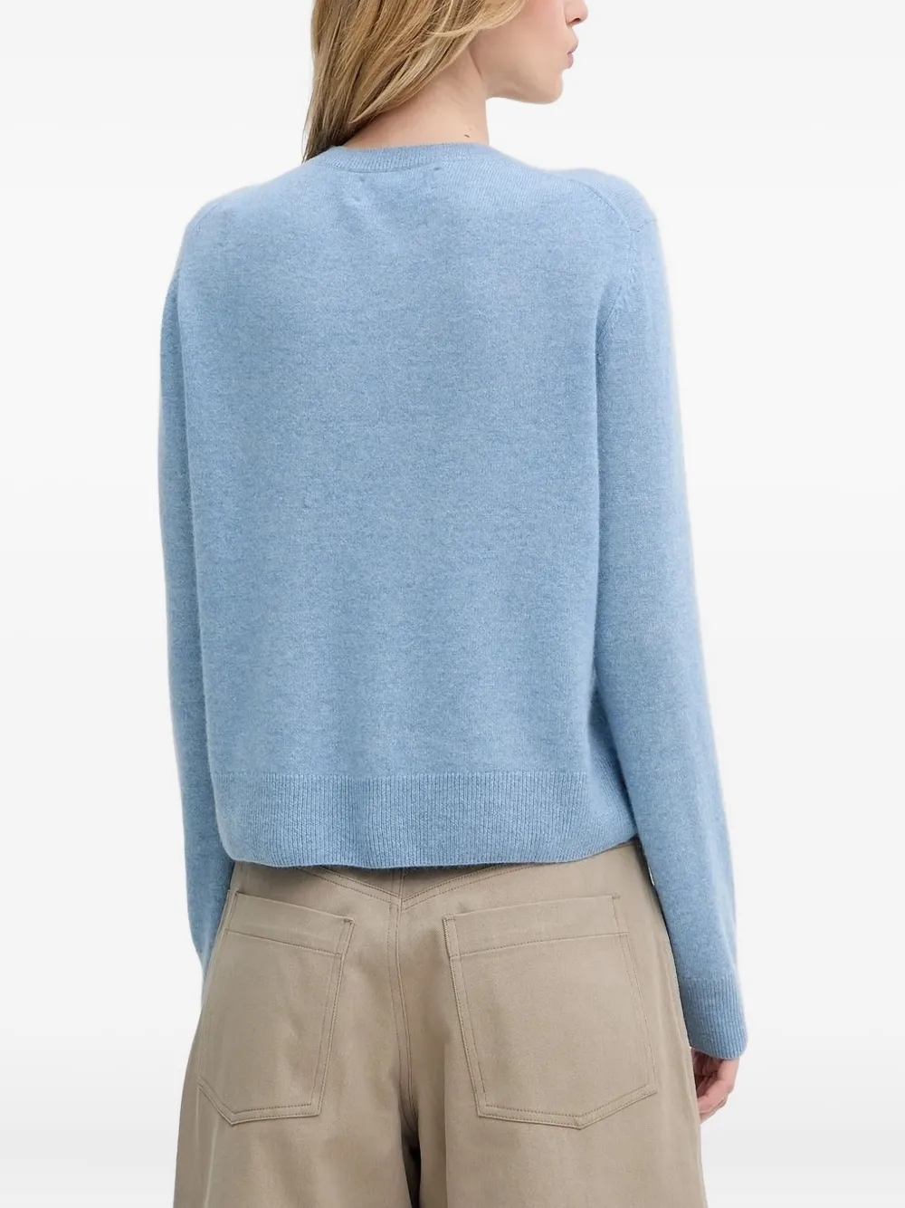 SAMSOE SAMSOE button-front cashmere cardigan | Cardigans | Image 2