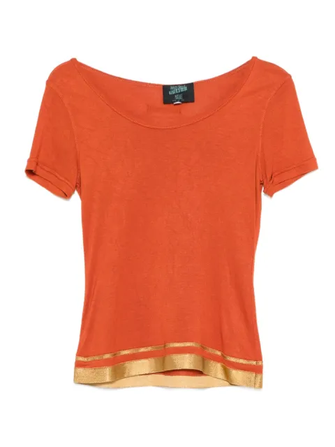 Jean Paul Gaultier Pre-Owned 2000s contrasting-trim top