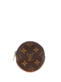 Louis Vuitton Pre-Owned 2003 Monogram Round coin pouch - Brown