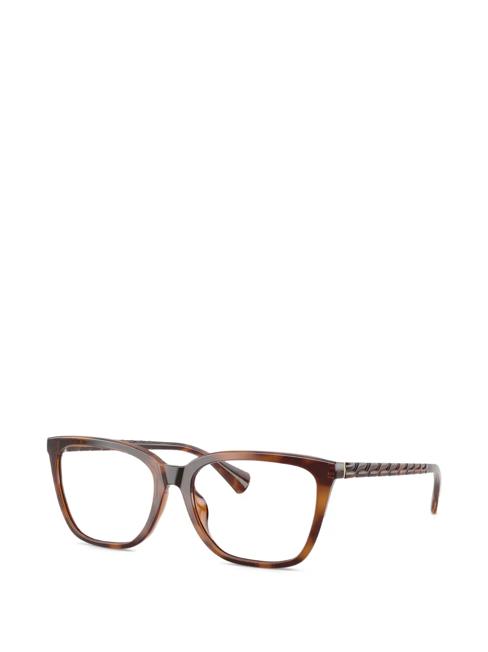 POLO RALPH LAUREN EYEWEAR Bril met rechthoekig montuur Bruin