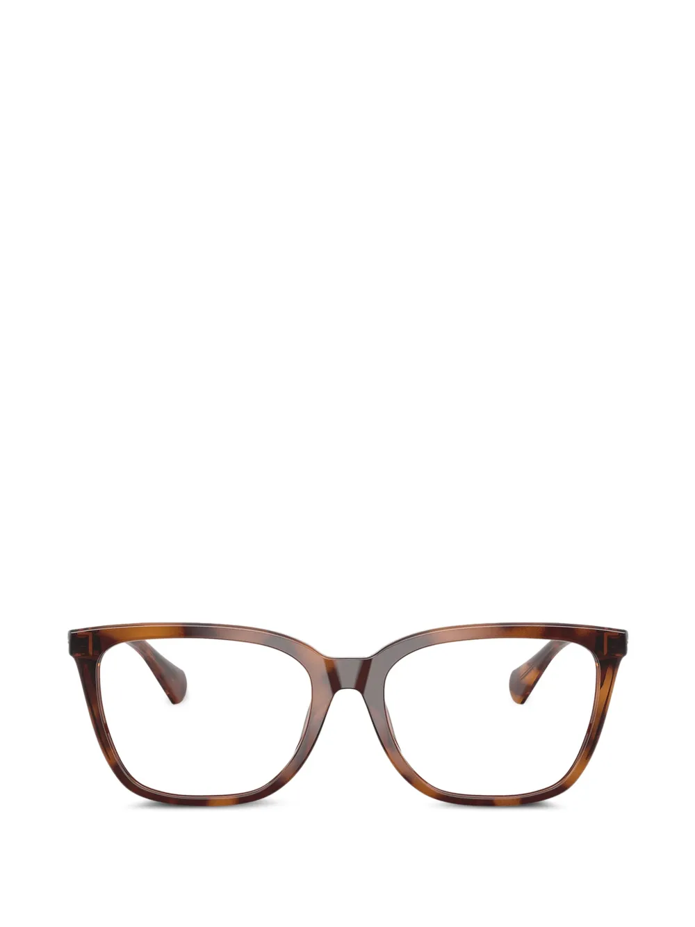 Polo Ralph Lauren rectangle-frame glasses - Marrone