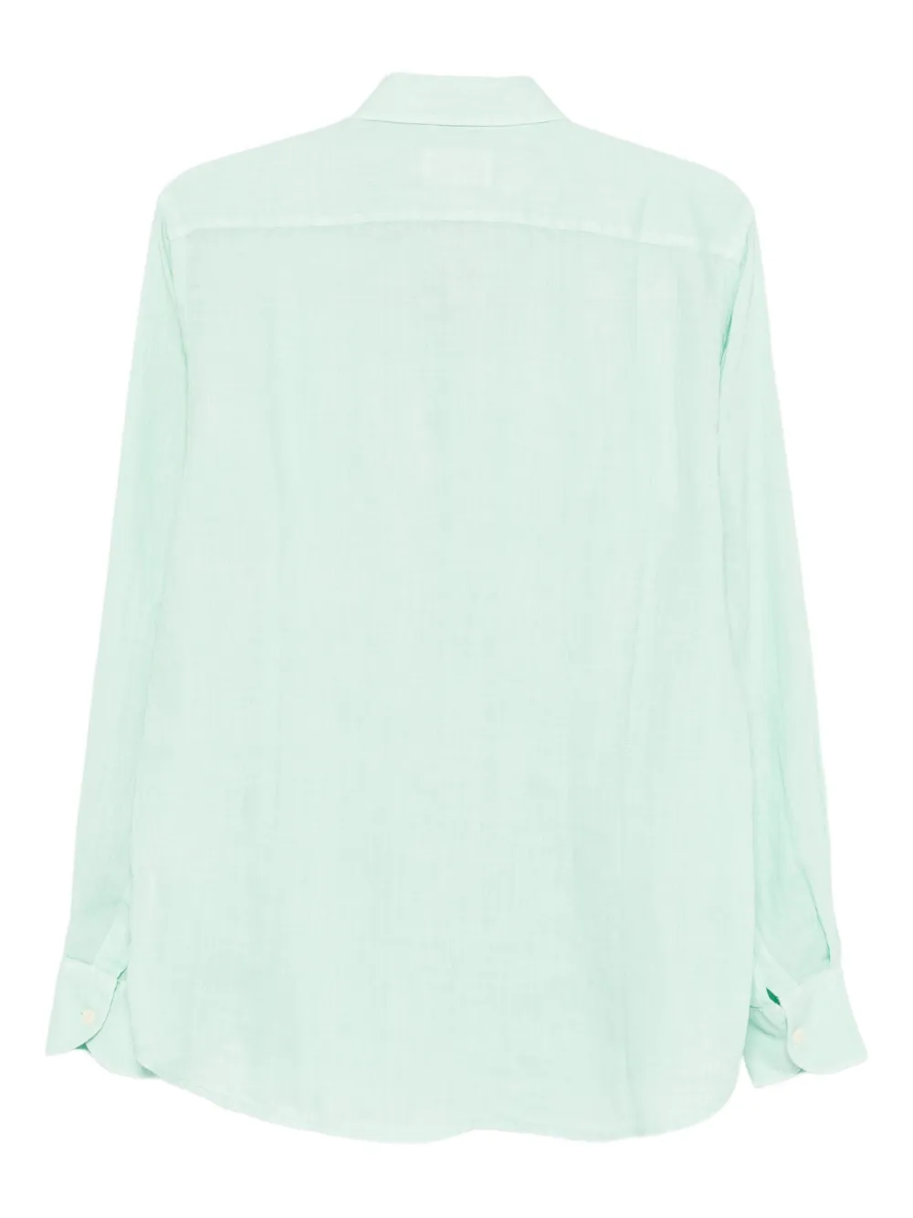 MC2 Saint Barth long-sleeve linen shirt - Groen