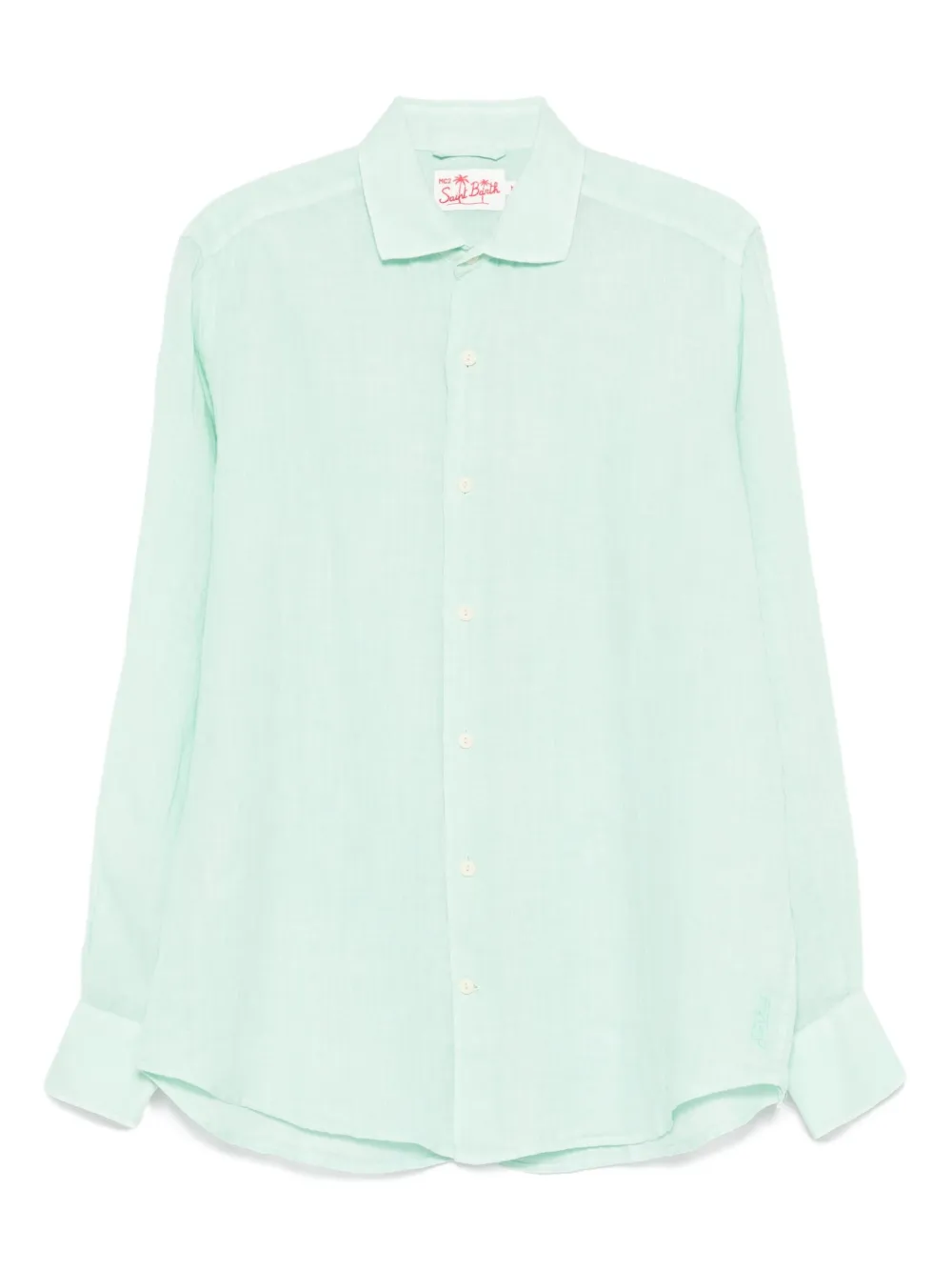 long-sleeve linen shirt