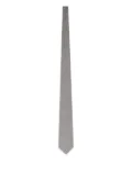 TOM FORD checkered silk tie - Grey