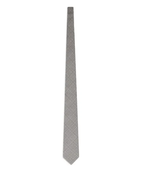 TOM FORD checkered silk tie