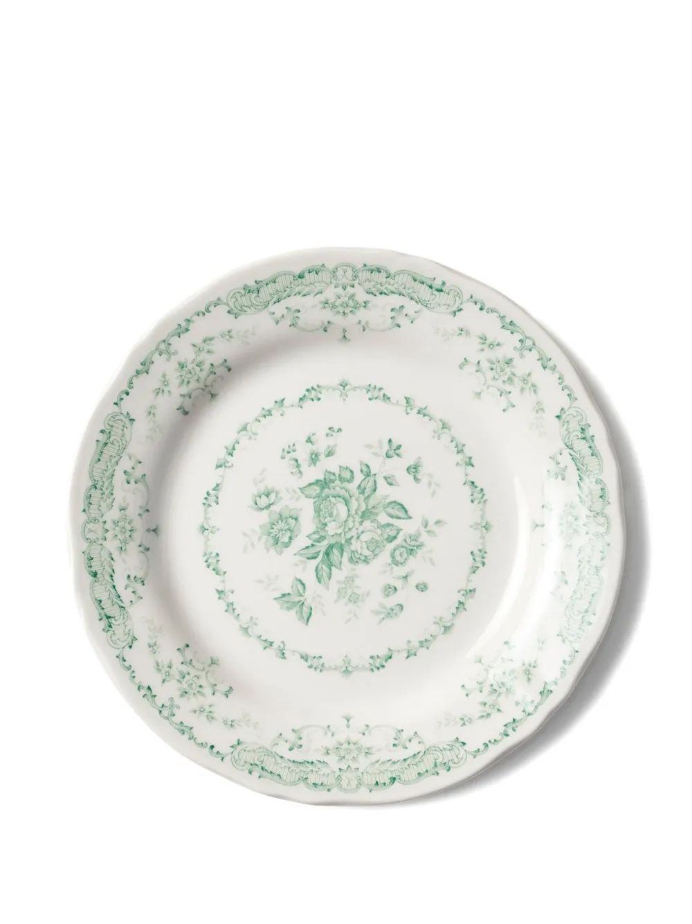 Bitossi Home Floral-patterned Plates (set Of Six) In White