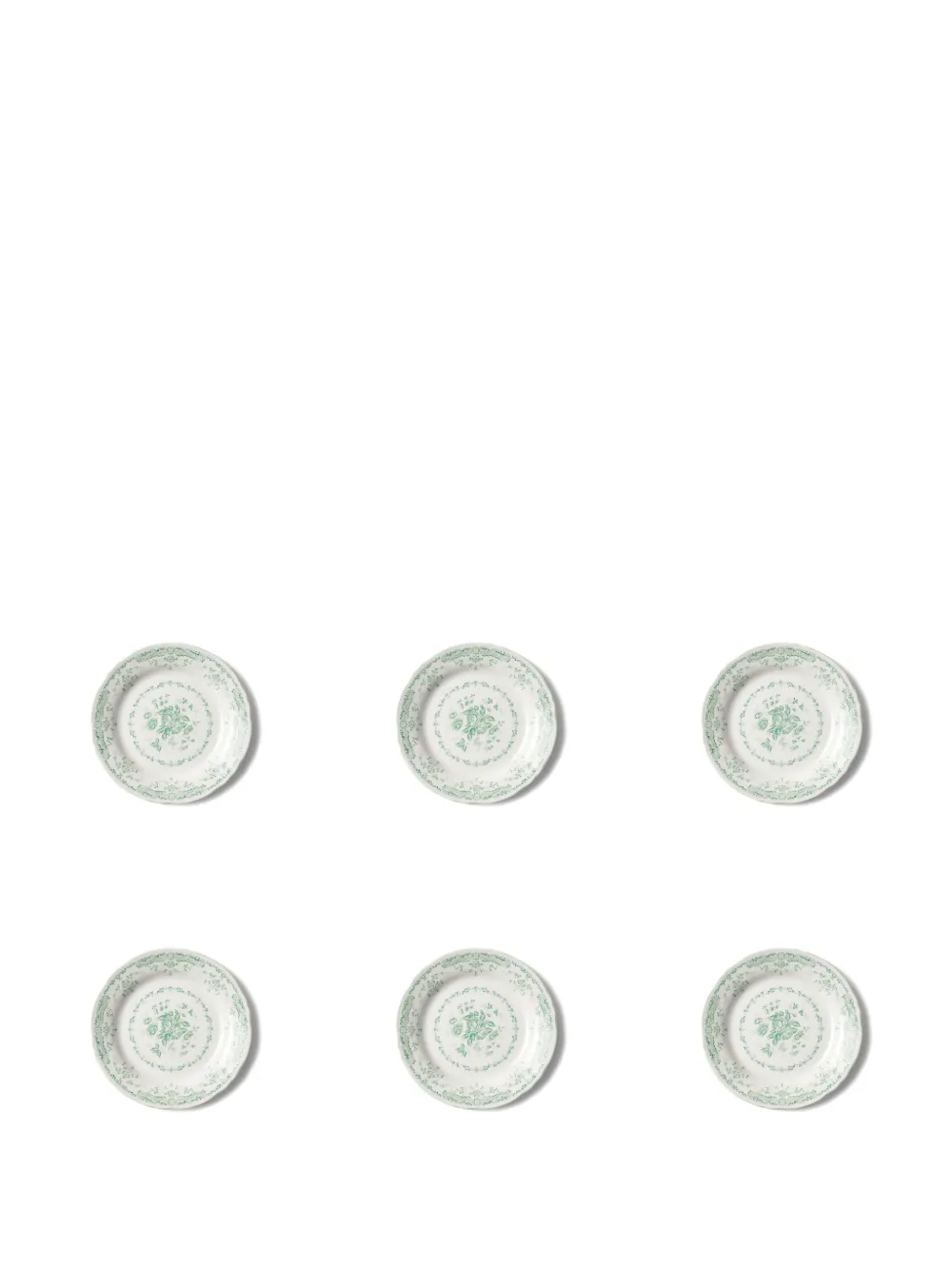 Bitossi Home floral-patterned plates (set of six) | White | Image 1