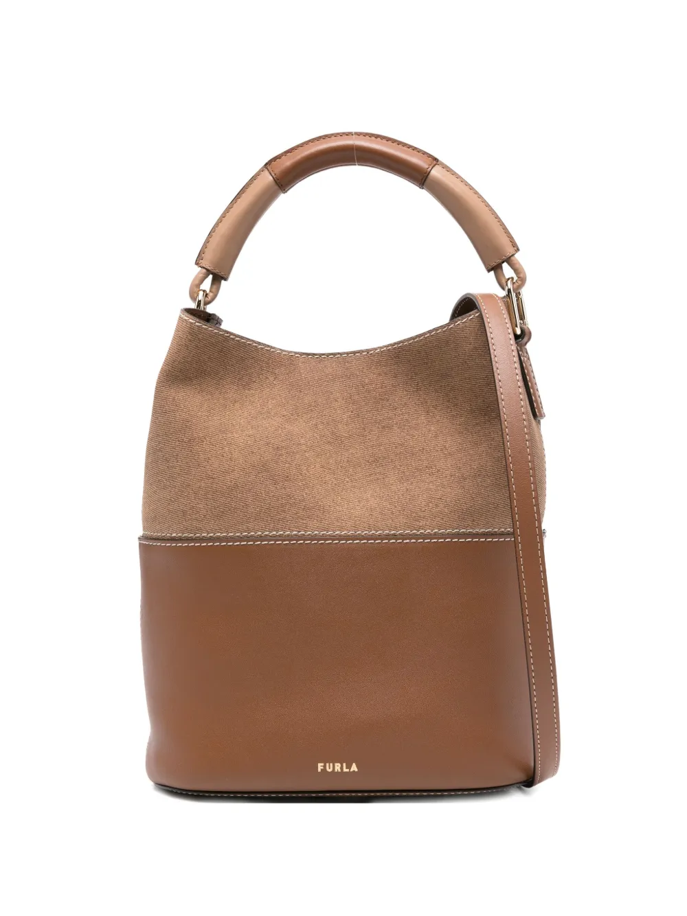 Furla Top-handle Tote Bag In Brown