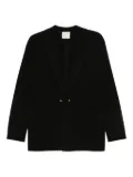 Forte Forte V-neck blazer - Black