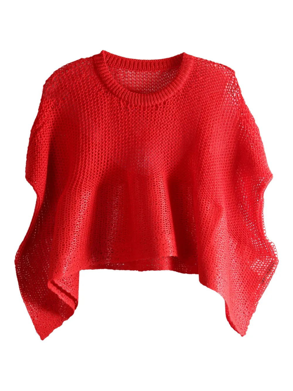 Issey Miyake round-neck IM58KN283 top | Red | Image 1