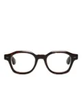 Peter & May Walk tortoise-pattern square-frame glasses - Brown