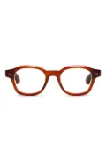 Peter & May Walk Skyloop round-frame glasses - Brown