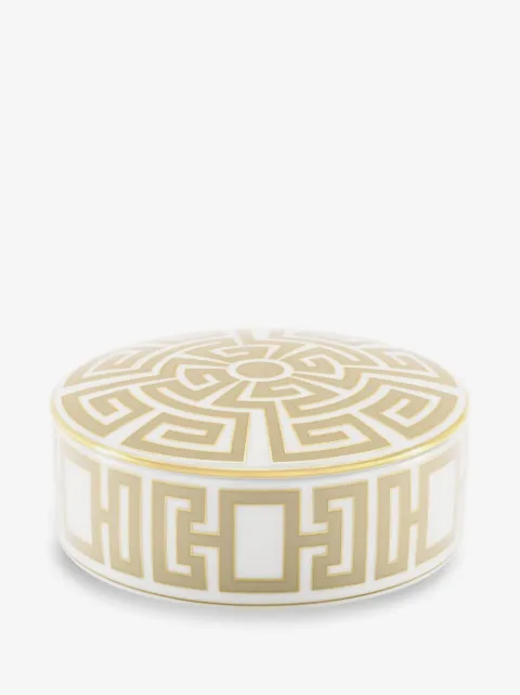 GINORI 1735 labyrinth pattern trinket box