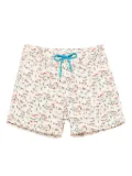 MC2 Saint Barth graphic-print drawstring swim shorts - Neutrals