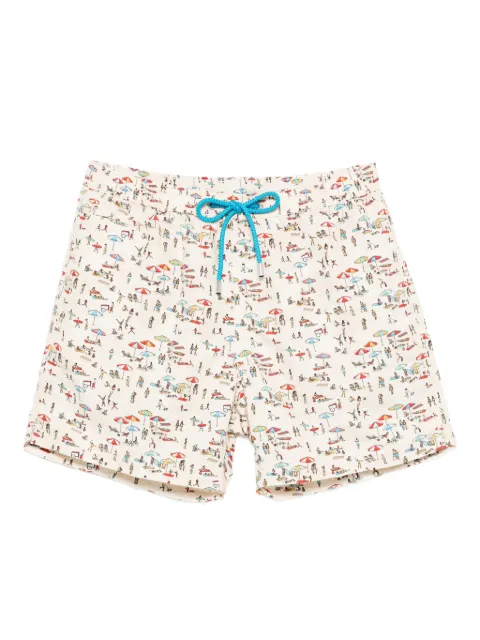 MC2 Saint Barth graphic-print drawstring swim shorts