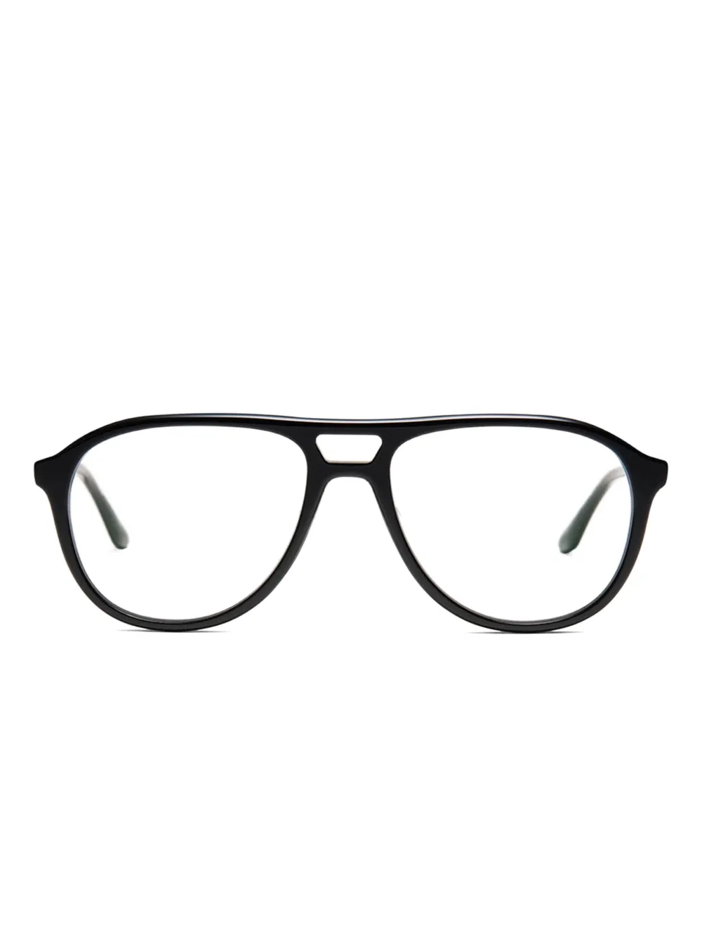 Peter & May Walk Aria Nocturne browline glasses | Black | Image 1