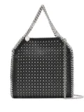 Stella McCartney Falabella eyelet-embellished chain tote bag - Black
