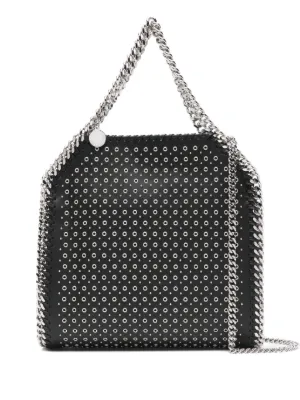 Stella McCartney Mini Falabella Shoulder Bag | Black | FARFETCH ZA