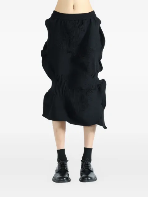 Issey Miyake Textured IM58KG260 skirt