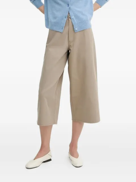 SAMSOE SAMSOE cotton cropped trousers