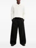 SAMSOE SAMSOE polo-collar jumper - White