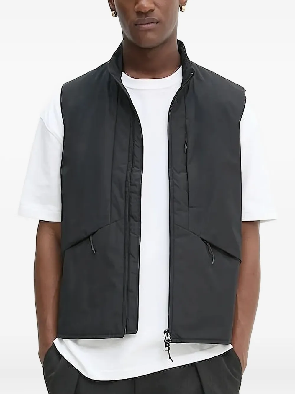 SAMSOE SAMSOE Sacobain quilted gilet | Black | Image 1