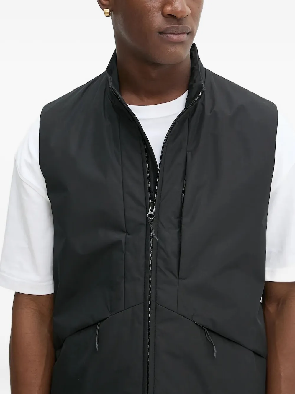 Samsoe & Samsoe Sacobain Quilted Gilet In Black