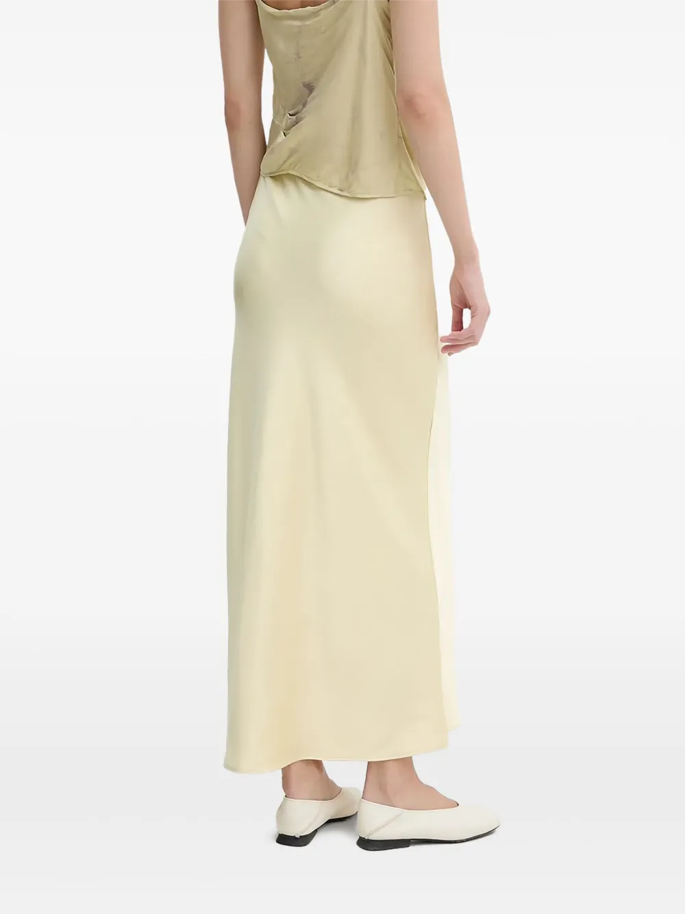 SAMSOE SAMSOE Saagneta bias-cut maxi skirt | Asymmetric & Draped Skirts | Image 2