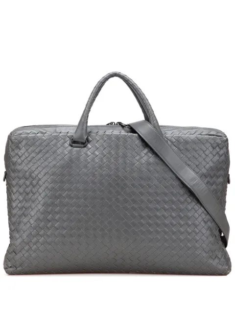 Bottega Veneta Pre-Owned 2012-2025 Intrecciato Aktentasche aus Nappaleder