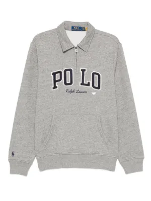 Ralph Lauren Purple Label Suéter Com Detalhe De Bandeira | Neutro