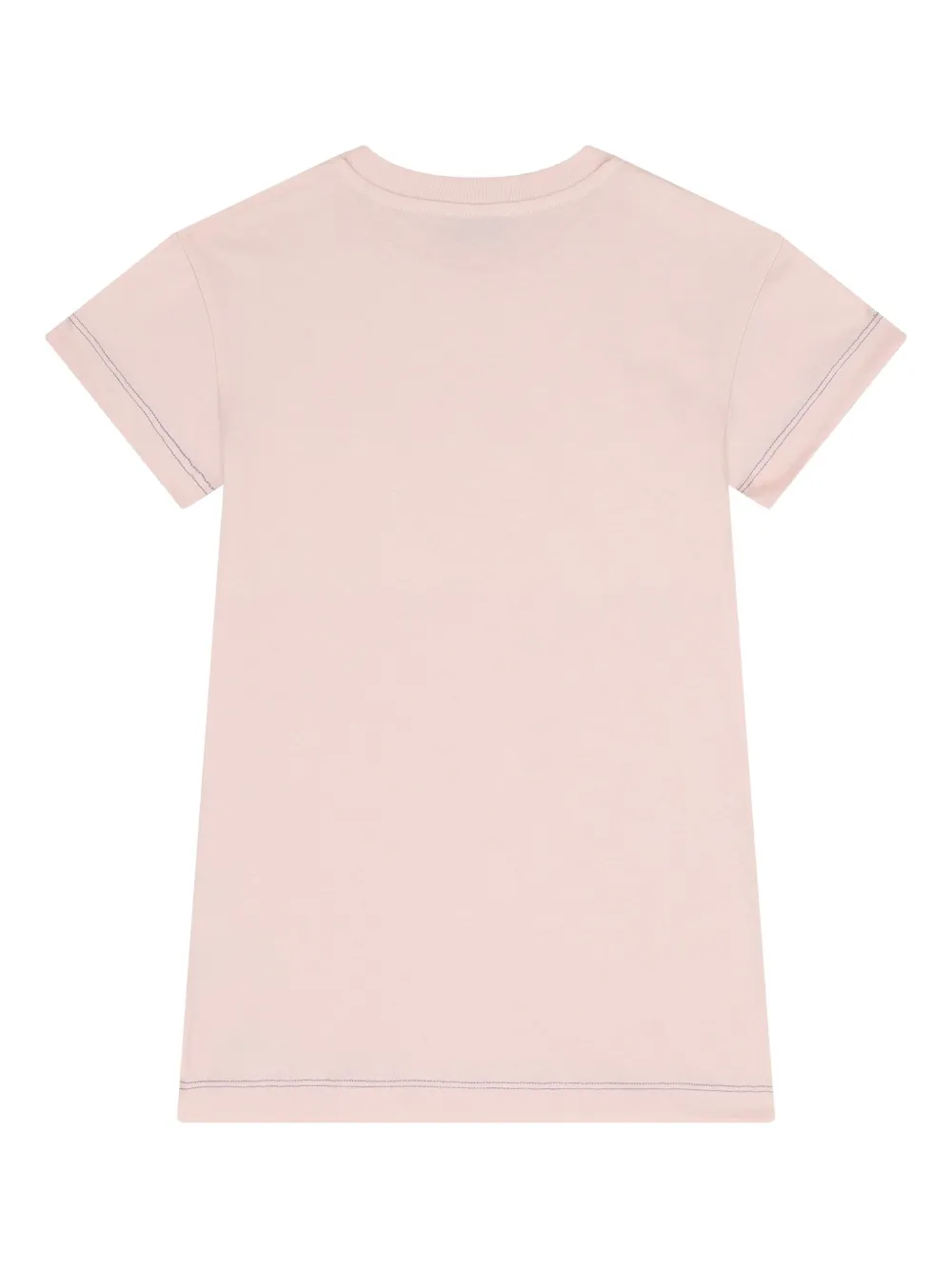 Missoni Kids T-shirtjurk met zigzag print Roze