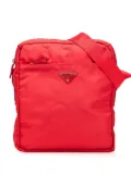 Prada Pre-Owned 2000-2013 Tessuto Zip Top crossbody bag - Red