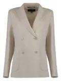 Weekend Max Mara double-breasted wool-blend blazer - Neutrals