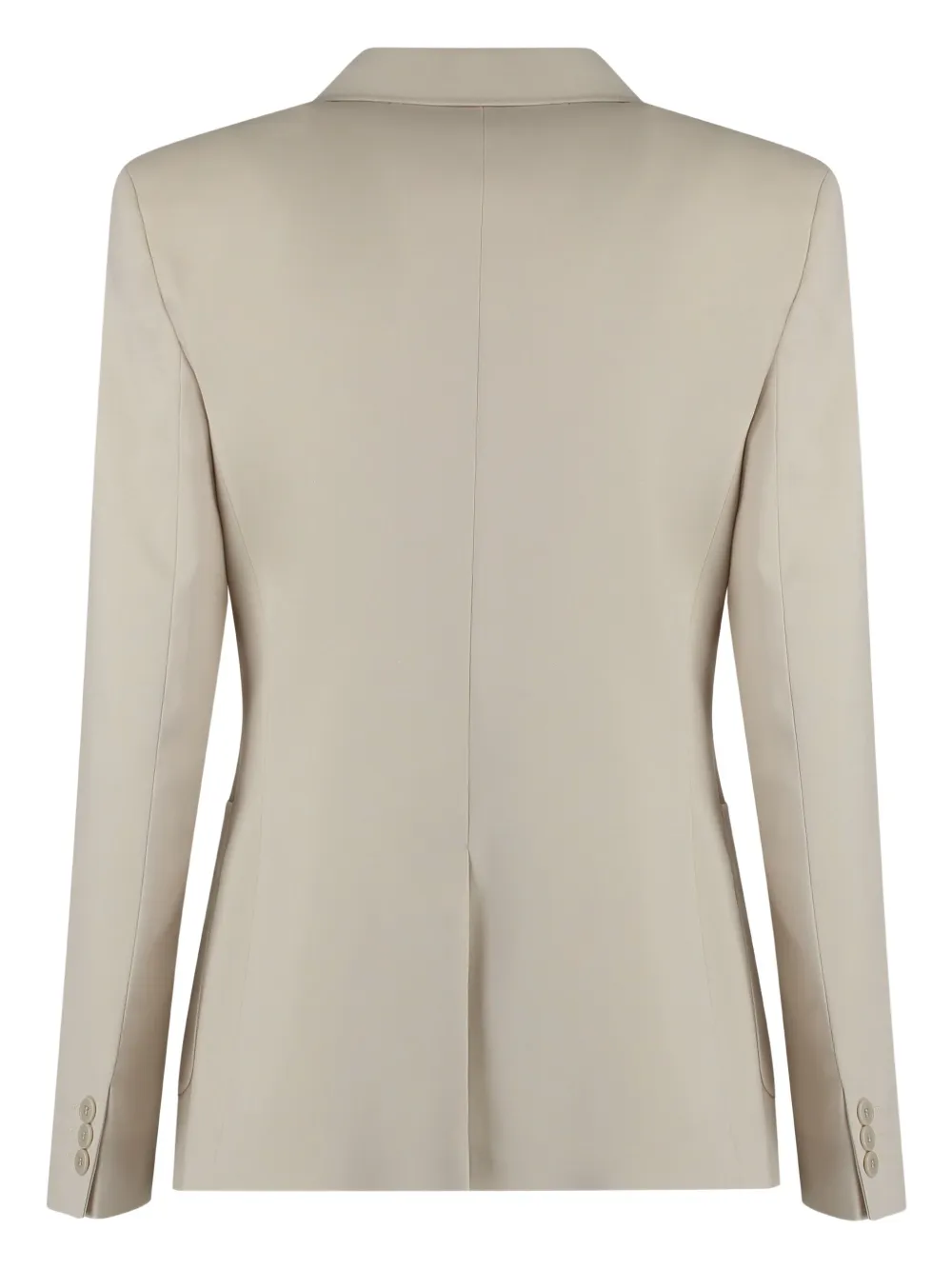 Weekend Max Mara double-breasted wool-blend blazer Beige