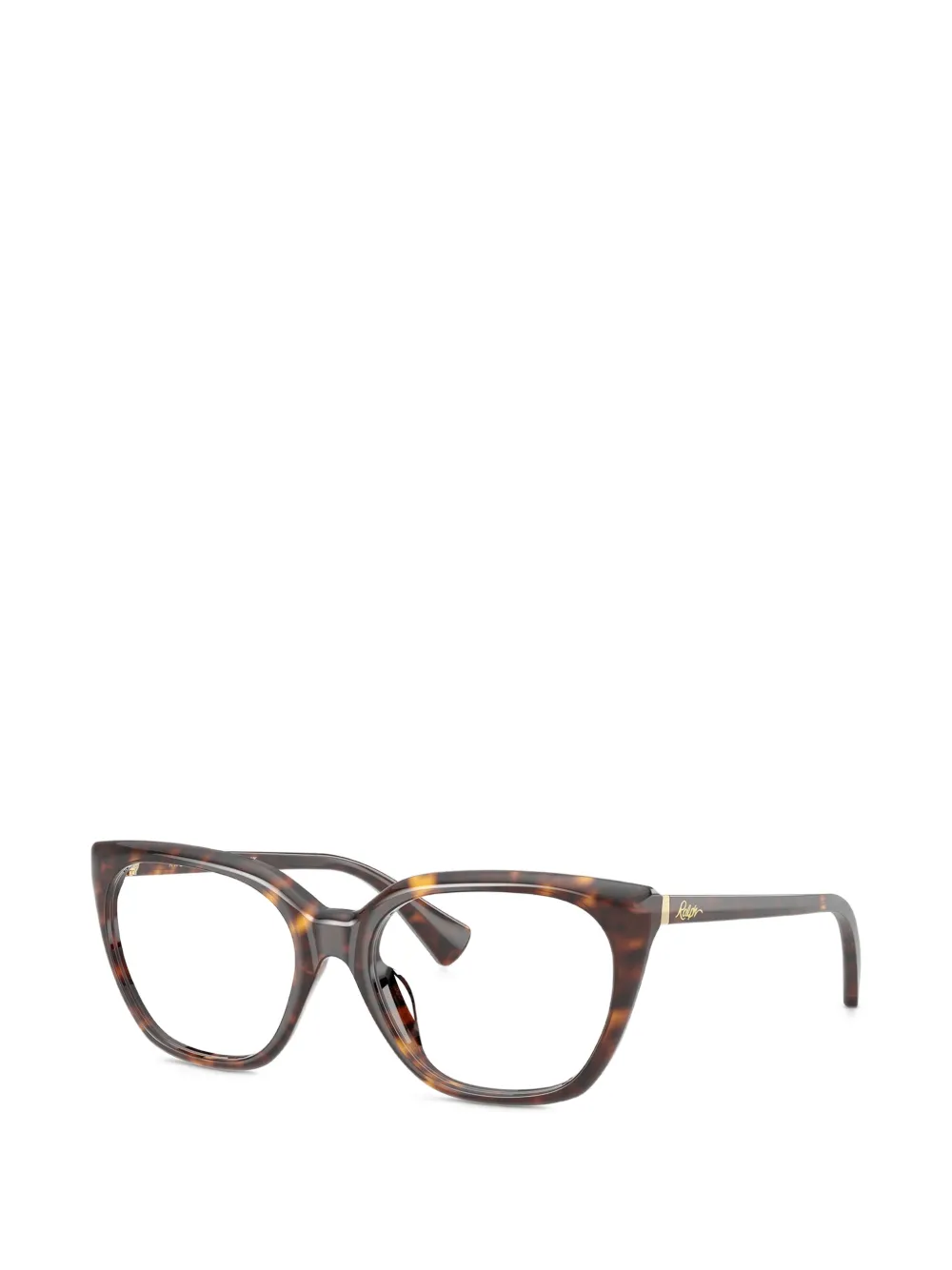 POLO RALPH LAUREN EYEWEAR Bril met cat-eye montuur Bruin