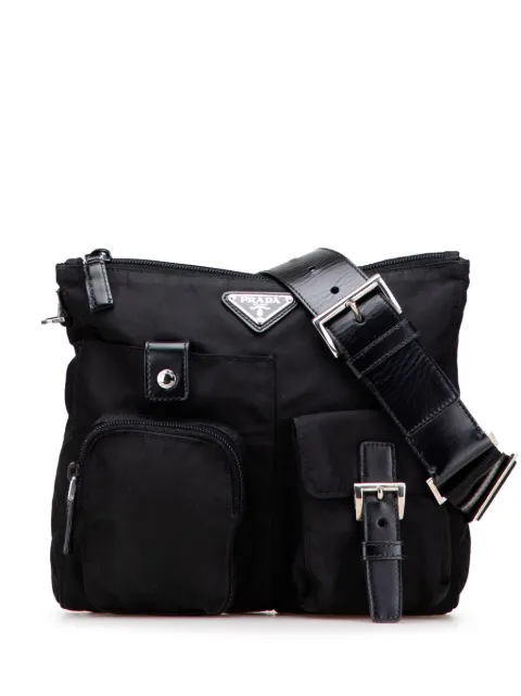 Prada Pre-Owned 2013-2025 Tessuto Multi Pocket belt bag