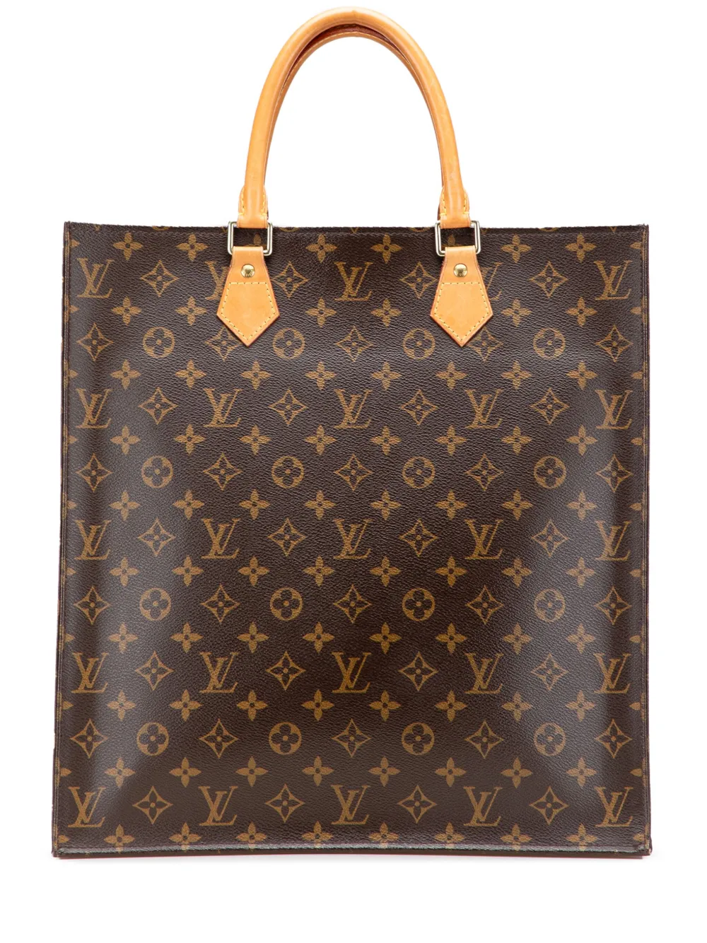 Louis Vuitton Pre-Owned 2000-2025 Monogram Sac Plat tote bag - ブラウン Louis Vuitton Pre-Owned 2000-2025 Monogram Sac Plat tote bag - ブラウン