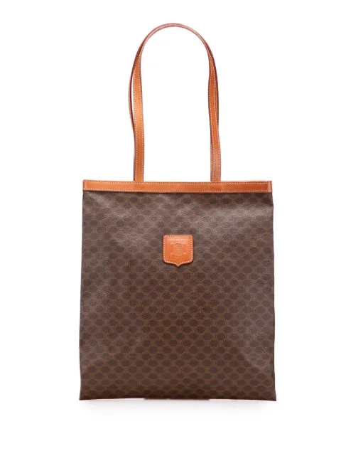 Celine Pre-Owned 2016 Macadam Coated Canvas tote bag