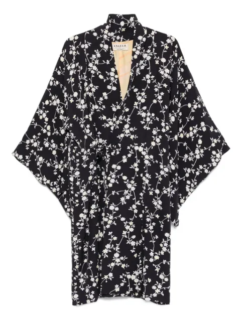 A.N.G.E.L.O. Vintage Cult 1970s floral-print silk dress