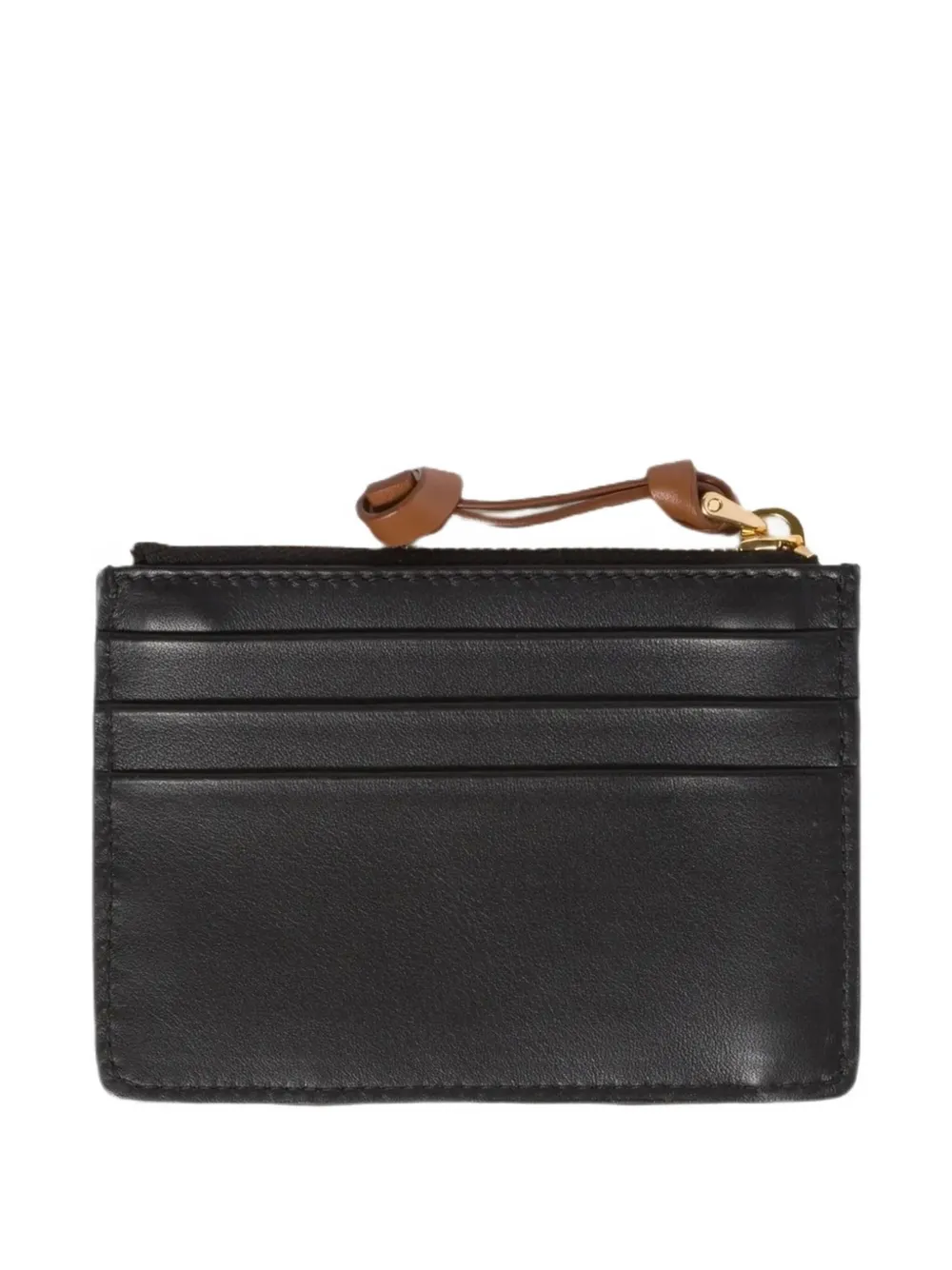 Miu Miu logo-detail zip-fastening wallet - Zwart