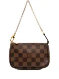 Louis Vuitton Pre-Owned 2020 Damier Ebene Mini Pochette Accessoires handbag - Brown