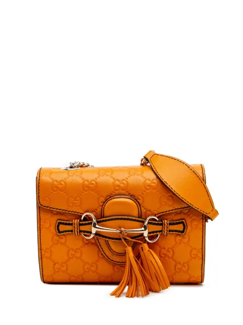 Gucci Pre-Owned 2016-2025 Mini Guccissima Emily crossbody bag