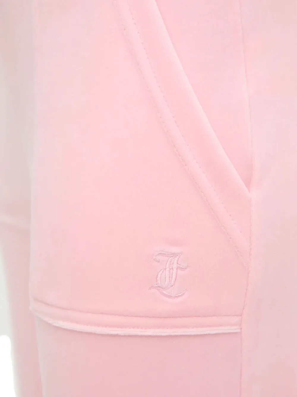 Juicy Couture Logo-embroidered Track Pants In Pink