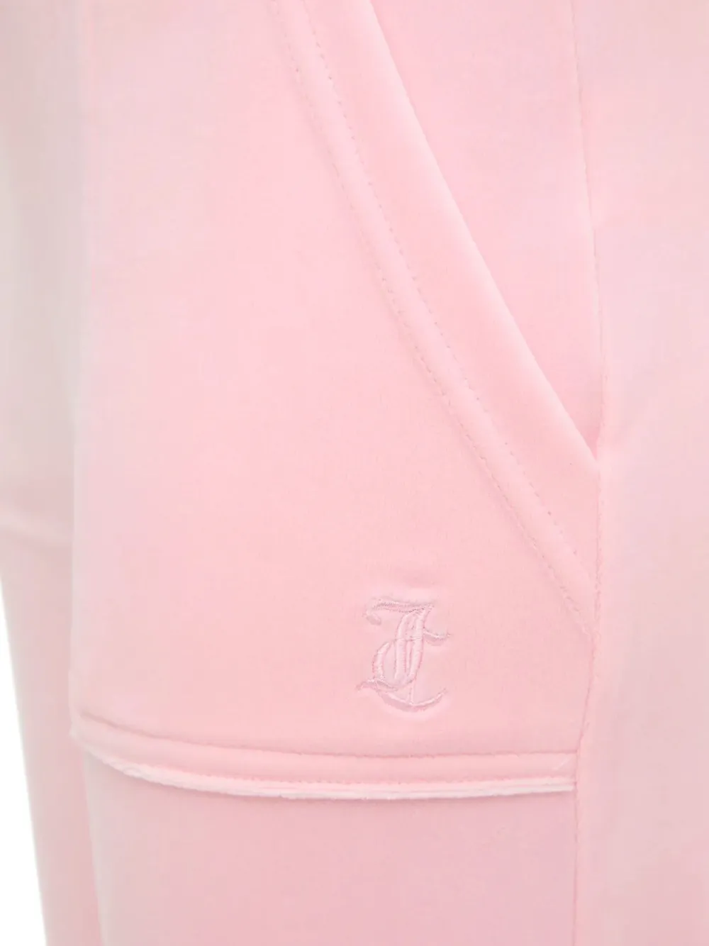 Juicy Couture Trainingsbroek met geborduurd logo Roze